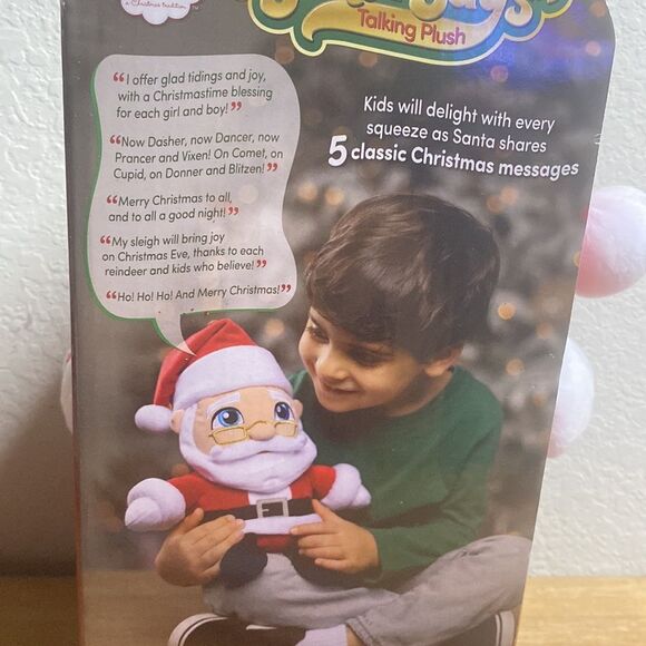 NEW The Elf on the Shelf Santa Says Talking Christmas Plush Toy - Picture 5 of 7